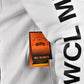 WCL Zippered Armoured Kevlar Lined Motorcycle Riding Hoodie w/t CE Level 1 Armor - White