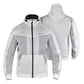 Softshell Cordura Armored Motorcycle Mesh Hoodie w/t CE Level 1 armor - Green WCL Helmet
