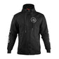 WCL Zippered Armoured Kevlar Lined Motorcycle Riding Hoodie w/t CE Level 1 Armor - Gray WCL Helmet