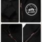 WCL Zippered Armoured Kevlar Lined Motorcycle Riding Hoodie w/t CE Level 1 Armor - Gray WCL Helmet
