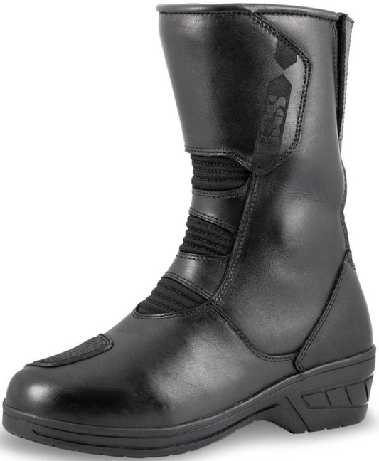 WCL Womens Motorcycle Riding Boots - Touring Tall Heels WCL Helmet
