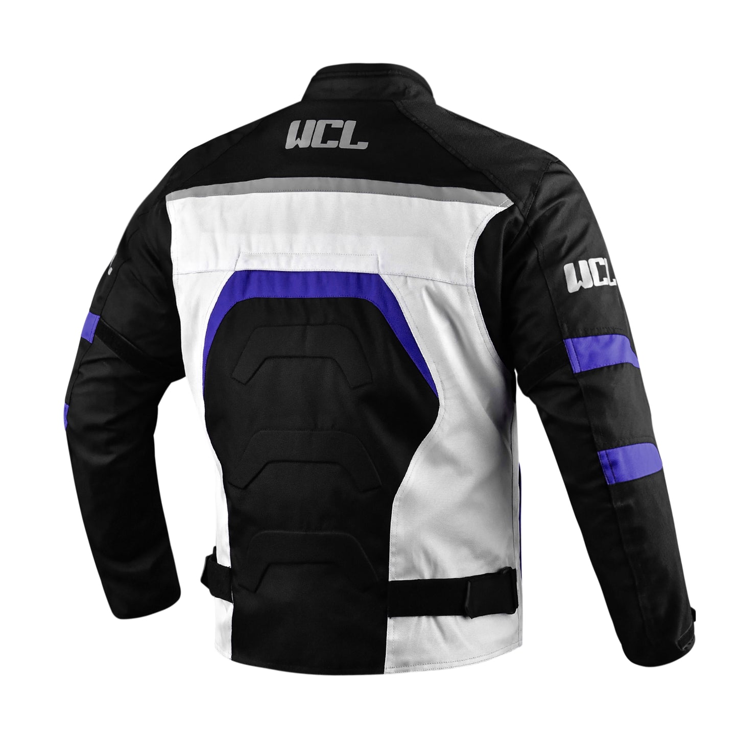 WCL Conqueror Armoured Motorcycle Textile Jacket - Blue