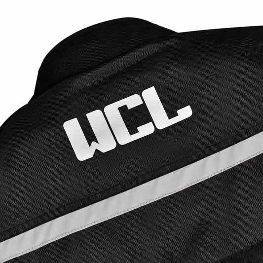 WCL Conqueror Armoured Motorcycle Textile Jacket - Black