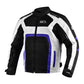 WCL Conqueror Armoured Motorcycle Textile Jacket - Blue