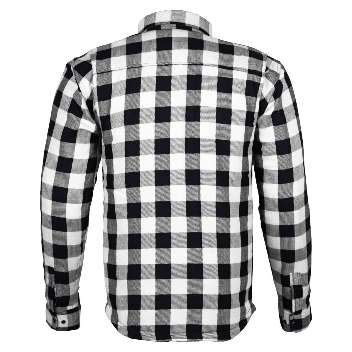 WCL Kevlar Lined Performance Motorcycle Riding Long Sleeve Flannel Shi ...