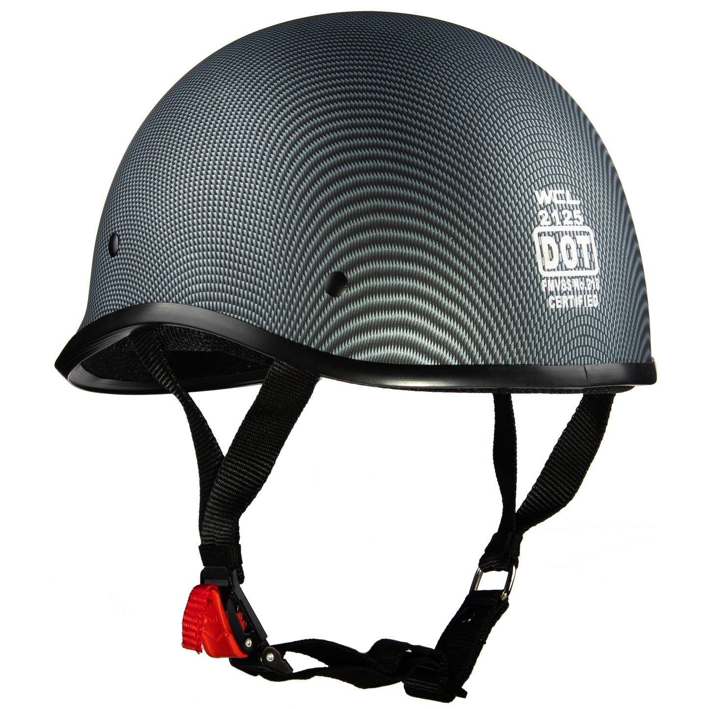 Polo Motorcycle Half Helmet - Carbon - WCL Helmet