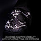 Reflective Skull Textile Motorcycle Jacket wclapparel