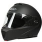 WCL 786 Modular Full Face Motorcycle Helmet with Double Lens Visor - Mattblack WCL Helmet