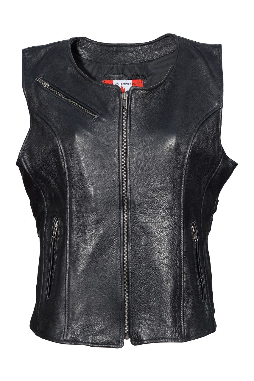 Corset Style Ladies Vest wclapparel