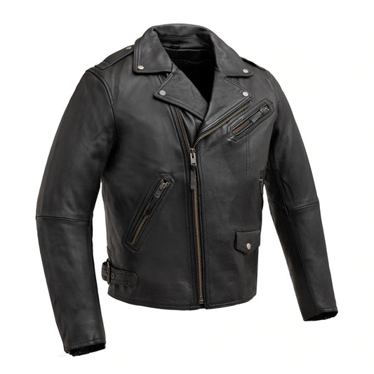 WCL- Chief Jacket Premium Leather with Kidney protection wclapparel