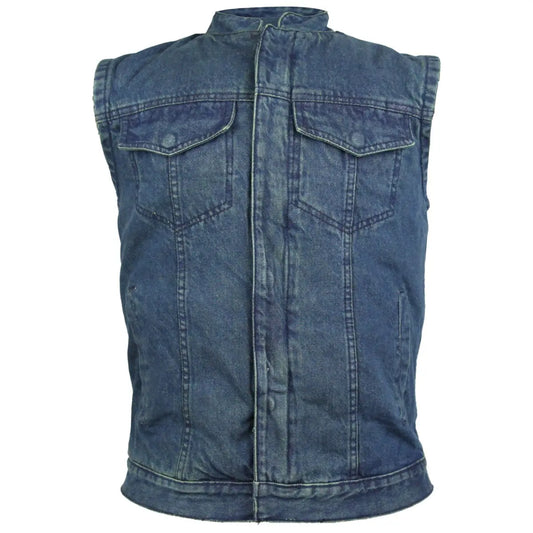 SOA Style Denim Club Vest - WCL Helmet