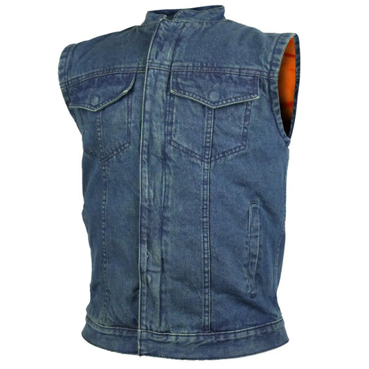 SOA Style Denim Club Vest - WCL Helmet