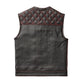 WCL Leather Club Vest w/t Red Lace WCL Helmet