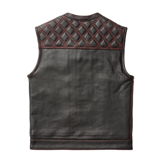 WCL Leather Club Vest w/t Red Lace WCL Helmet