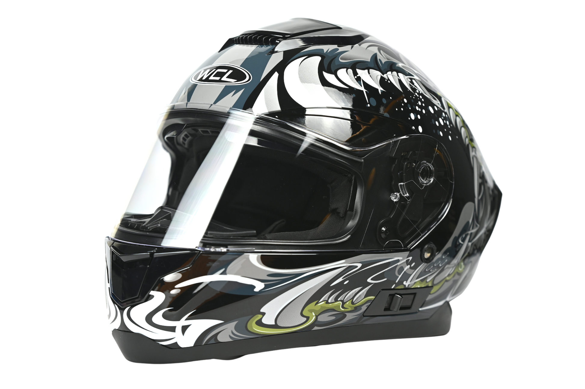 Tinted online motorcycle helmet